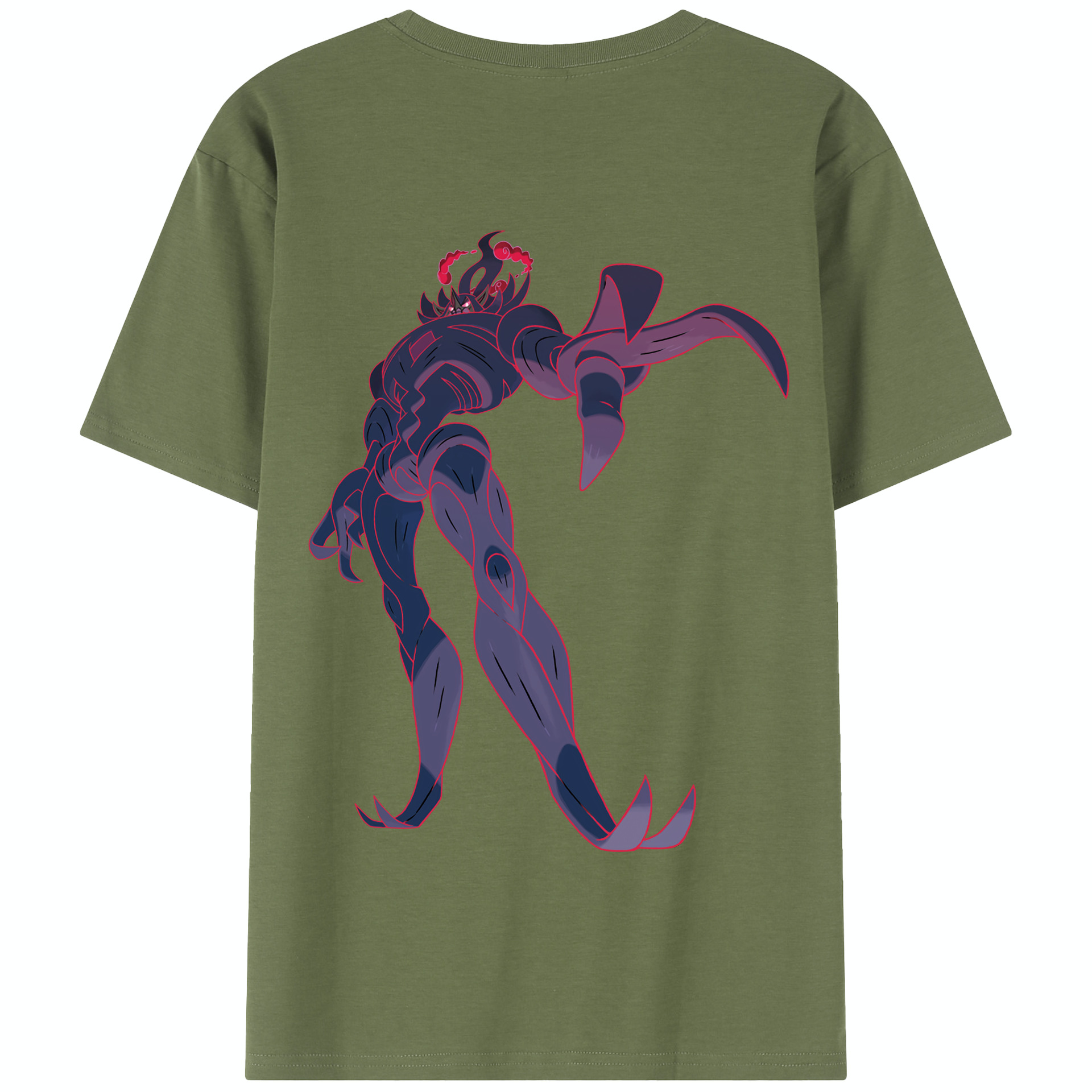 （画像用） ポケットモンスター Pokémon 綿100％半袖Tシャツ（背面プリント）